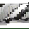Mexen Exo душ кабина с отваряеми врати 85 x 70 см, прозрачна, златна - 817-085-070-50-00