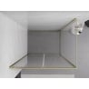 Mexen Exo сгъваема душ кабина 85 x 70 см, прозрачна, златиста - 816-085-070-50-00