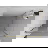 Mexen Exo сгъваема душ кабина 85 x 80 см, прозрачна, златна - 816-085-080-50-00