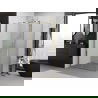Mexen Exo сгъваема душ кабина 70 x 85 см, прозрачна, златна - 816-070-085-50-00