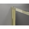 Mexen Exo сгъваема душ кабина 100 x 85 см, прозрачна, златна - 816-100-085-50-00
