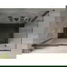 Mexen Omega душ кабина разтегляема 100 x 80 см, прозрачна, черна + подложка Flat, черна - 825-100-080-70-00-4070B