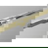 Mexen Exo плъзгащи се душ врати 110 см, прозрачни, златисти - 8151-110-000-50-00