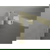 Mexen Exo отваряща се душ врата 70 cm, прозрачна, златна - 8181-070-000-50-00