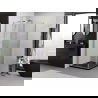 Mexen Exo плъзгаща се душ кабина 95 x 95 см, прозрачна, златна - 8151-095-095-50-00
