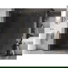 Mexen Kioto-X стена за душ Walk-in 120 x 200 cm, прозрачно 10 mm, златно - 800-120-101-50-00-X