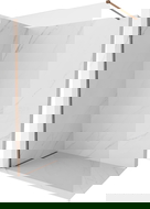 Mexen Kioto-X душ преграда Walk-in 50 x 200 cm, прозрачна 10 мм, розово злато - 800-050-101-60-00-X