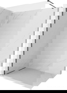 Mexen Kioto-X душ стена Walk-in 120 x 200 cm, прозрачно 10 mm, пистолетно сиво четкано - 800-120-101-66-00-X