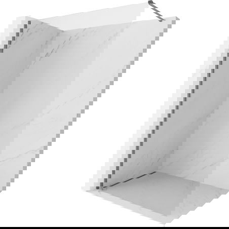 Mexen Kioto-X душ стена Walk-in 80 x 200 см, прозрачна 10 мм, gun metal - 800-080-101-95-00-X