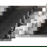 Mexen Kioto-X душ скрин с размери 150 x 200 см, прозрачна 10 мм, gun metal - 800-150-101-95-00-X