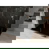 Mexen Omega душ кабина с плъзгащи врати 100 x 90 см, графит, хром + поддон Flat, черен - 825-100-090-01-40-4070