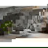 Mexen Omega душ кабина с плъзгащи врати 100 x 90 см, графит, хром + поддон Flat, черен - 825-100-090-01-40-4070