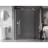 Mexen Kioto-X душ кабина Walk-in 70 x 200 см, матирано 10 мм, бял - 800-070-101-20-30-X