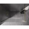 Mexen Kioto-X параван за душ Walk-in 140 x 200 см, матиран 10 мм, златист - 800-140-101-50-30-X