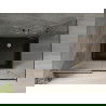 Mexen Omega душ кабина плъзгаща 120 x 80 см, графит, хром + душ плочка Flat, черен - 825-120-080-01-40-4070