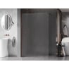 Mexen Kioto-X Стена за душ Walk-in 60 x 200 cm, матирано 10 мм, розово злато - 800-060-101-60-30-X