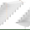 Mexen Kioto-X стена за душ тип Walk-in 130 x 200 cm, матиран 10 mm, матирана мед - 800-130-101-65-30-X