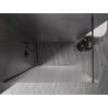 Mexen Kioto-X преграда за душ Walk-in 160 x 200 cm, скреж 10 mm, gun gray четкан - 800-160-101-66-30-X