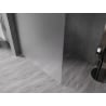 Mexen Kioto-X стъклена преграда Walk-in 90 x 200 см, матирано 10 мм, gun metal - 800-090-101-95-30-X