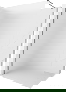 Mexen Kioto-X душ стена Walk-in 120 x 200 cm, матирано 10 mm, gun metal - 800-120-101-95-30-X