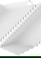 Mexen Kioto-X стена за душ кабина Walk-in 50 x 200 см, матирано 10 мм, четкан никел - 800-050-101-97-30-X