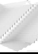 Mexen Kioto-X стенна преграда за душ Walk-in 110 x 200 cm, матирано 10 mm, четкан никел - 800-110-101-97-30-X