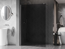 Mexen Kioto-X душ параван Walk-in 50 x 200 см, графит 10 мм, хром - 800-050-101-01-40-X