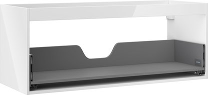 Mexen Box-A корпус на шкаф за мивка 120 см, 1 чекмедже, бял гланц - 91AX0-1200-470-1-00
