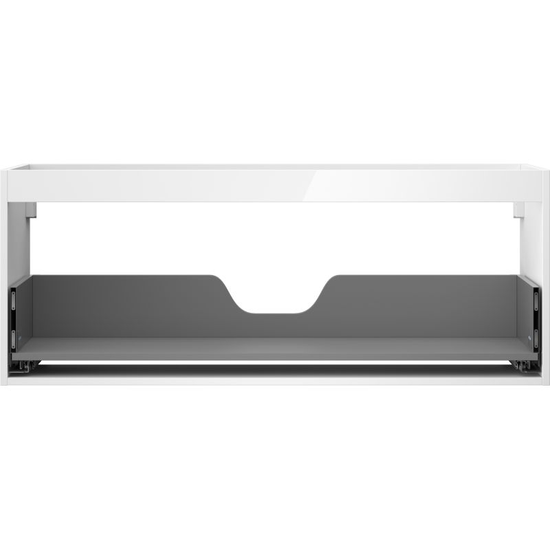 Mexen Box-A корпус на шкаф за мивка 120 см, 1 чекмедже, бял гланц - 91AX0-1200-470-1-00