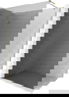 Mexen Kioto-X душ кабина Walk-in 80 x 200 см, графит 10 мм, златен - 800-080-101-50-40-X