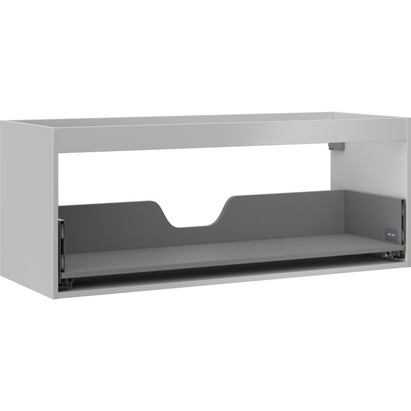 Mexen Box-A корпус за шкаф под мивка 120 cm, 1 чекмедже, сив мат - 91AX0-1200-470-1-62