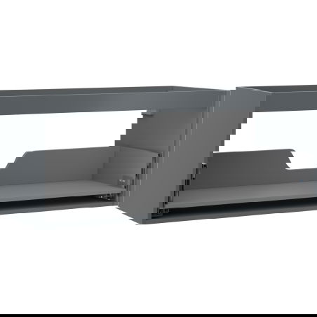 Mexen Box-A корпус на шкафа под умивалник 120 см, 1 чекмедже, графит мат - 91AX0-1200-470-1-66