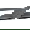 Mexen Box-A корпус шкаф под мивка 120 см, 1 чекмедже, графит мат - 91AX0-1200-470-1-66
