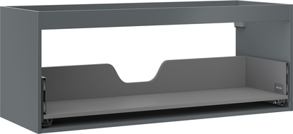 Mexen Box-A корпус на шкафа под умивалник 120 см, 1 чекмедже, графит мат - 91AX0-1200-470-1-66