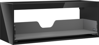 Mexen Box-A корпус на шкаф под мивка 120 см, 1 чекмедже, черен гланц