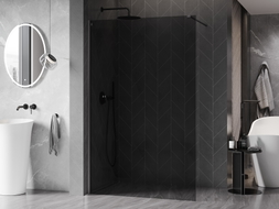 Mexen Kioto-X душ преграда Walk-in 60 x 200 см, графит 10 mm, четка сива гънка