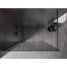Mexen Kioto-X душ преграда Walk-in 60 x 200 см, графит 10 mm, четка сива гънка