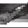 Mexen Kioto-X преграда за душ Walk-in 140 x 200 cm, графит 10 mm, черна - 800-140-101-70-40-X