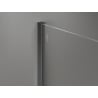 Mexen Kioto-X стена за душ Walk-in 100 x 200 см, графит 10 мм, gun metal - 800-100-101-95-40-X