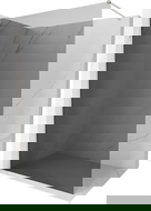 Mexen Kioto-X стъклена преграда за душ Walk-in 130 x 200 см, графит 10 мм, шлифован никел - 800-130-101-97-40-X