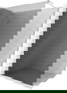 Mexen Kioto-X душ кабина Walk-in 150 x 200 cm, графит 10 mm, четкан никел - 800-150-101-97-40-X