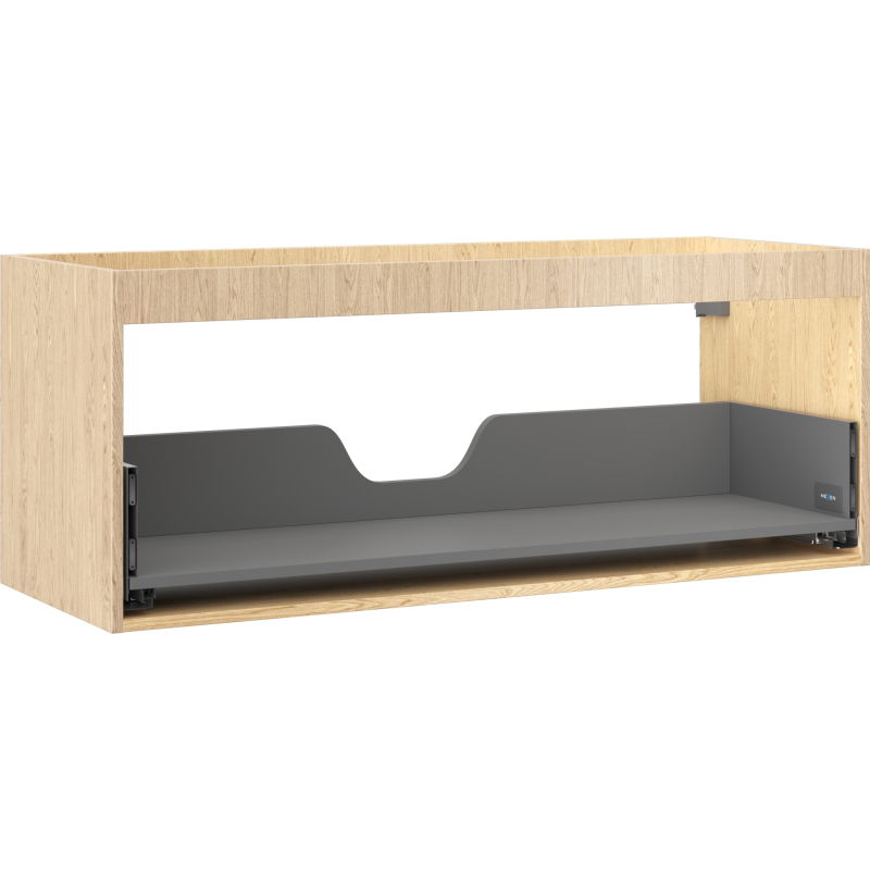 Mexen Box-A корпус на шкаф под мивка 120 см, 1 чекмедже, дъб - 91AX0-1200-470-1-81