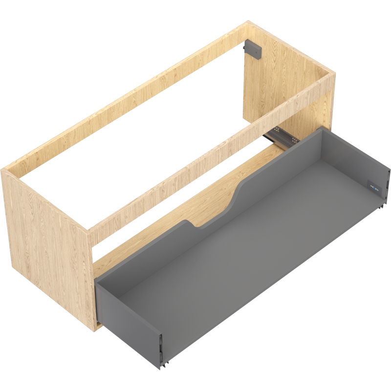 Mexen Box-A корпус на шкаф под мивка 120 см, 1 чекмедже, дъб - 91AX0-1200-470-1-81