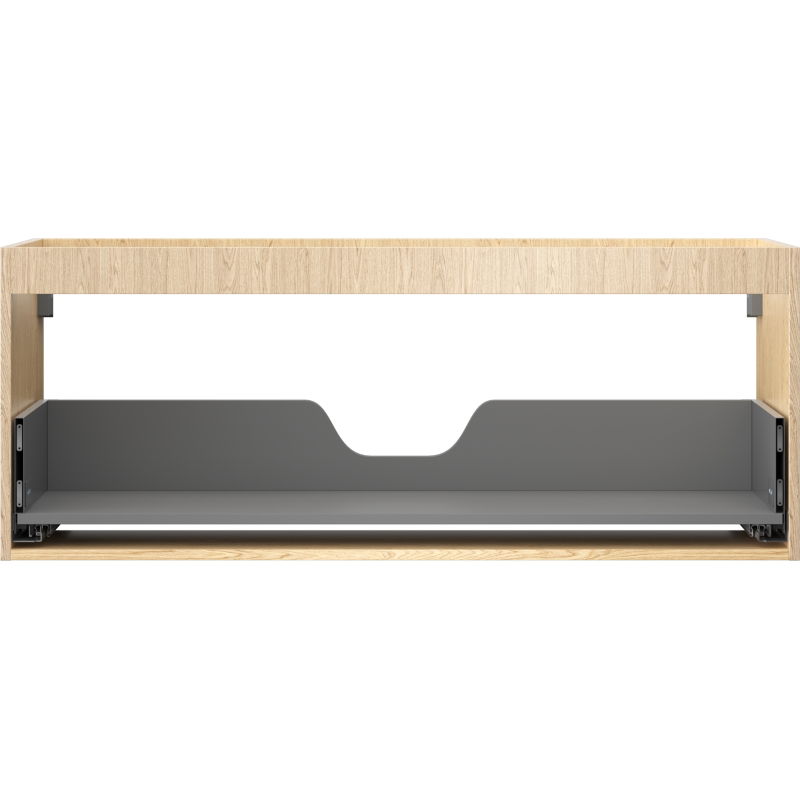 Mexen Box-A корпус на шкаф под мивка 120 см, 1 чекмедже, дъб - 91AX0-1200-470-1-81