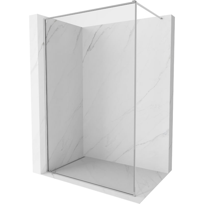Mexen Kioto-XF душ кабина Walk-in с рамка 90 x 202 cm, прозрачно 10 mm, хром - 800-090-104-01-00-X