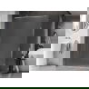 Mexen Kioto-XF стъклена стена за душ 100 x 202 см, матирано 10 мм, хром - 800-100-104-01-30-X