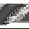 Mexen Kioto-XF душ екран Walk-in с рамка 80 x 202 см, мат 10 мм, злато - 800-080-104-50-30-X