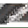 Mexen Kioto-XF душ-на стена Walk-in с рамка 70 x 202 cm, матирано 10 mm, розово злато - 800-070-104-60-30-X