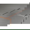 Mexen Kioto-XF душ панел Walk-in с рамка 70 x 202 cm, матиран 10 mm, матирана мед - 800-070-104-65-30-X