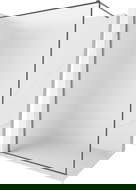 Mexen Kioto-XF душ кабина Walk-in с рамка 130 x 202 cm, матирано 10 mm, gun metal - 800-130-104-95-30-X